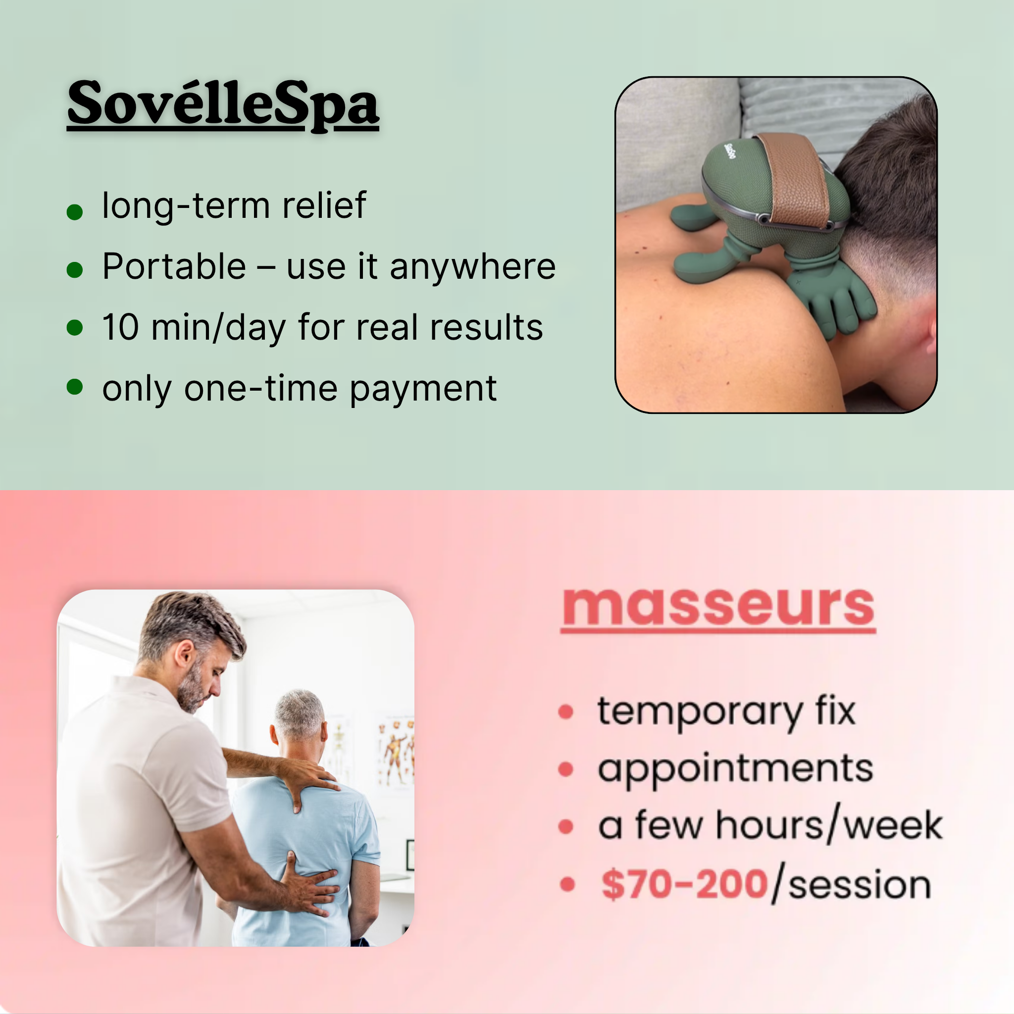 Portable Full-Body Deep Relief Massager